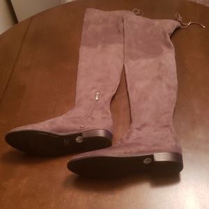 Marc Fisher Arletta Faux Suede Thigh High Boots